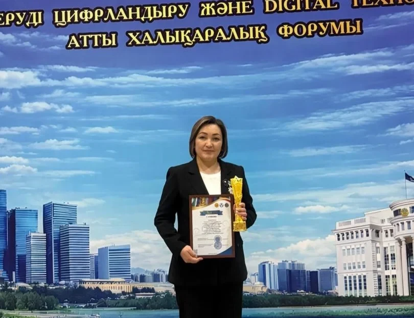 Aida Zhanibaeva from Kyrgyzstan recognized as the best teacher in the CIS