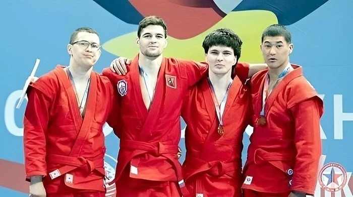 The Kyrgyzstan National Sambo Team Brought Home Three Medals from a Prestigious Tournament