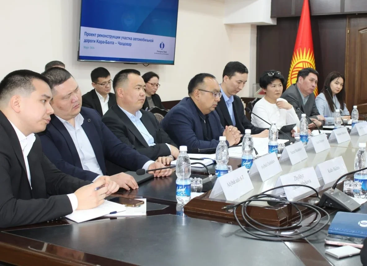 EBRD and the Ministry of Transport discussed the reconstruction of the Karabalta – Chaldovar road