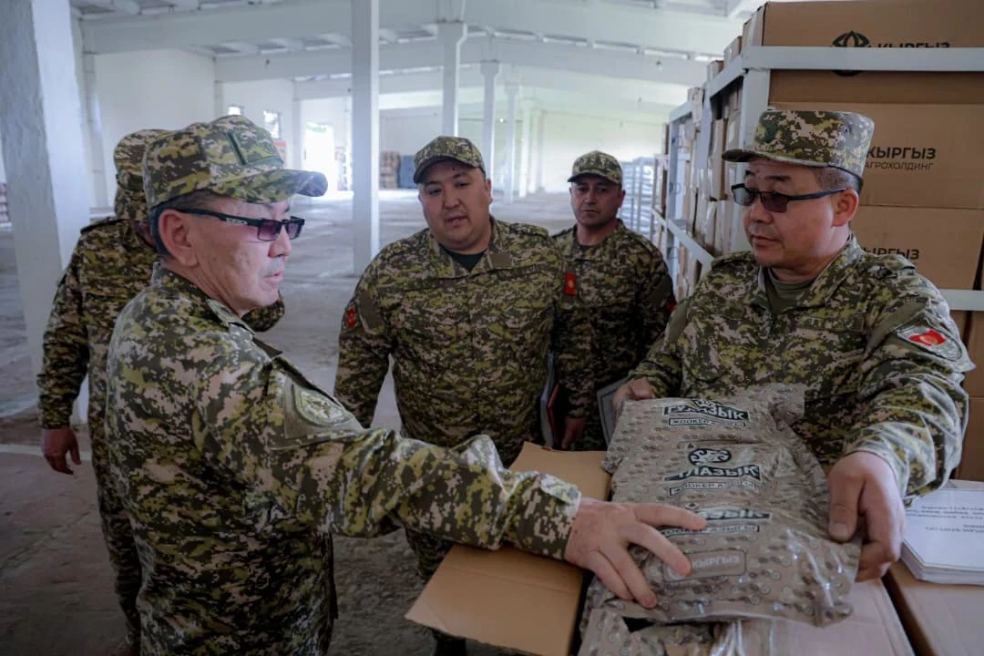 In the Osh garrison, the combat readiness of troops and military enlistment offices was checked