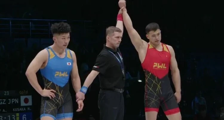 Лига PWL. Кыргызстанец Акжол Махмудов провел поединок против японца Нао Кусаки
