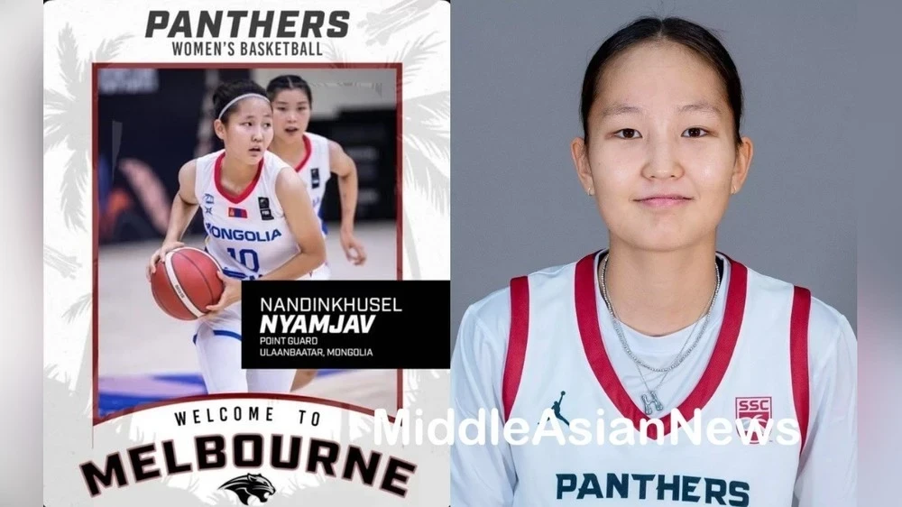 Nandinkhüsel became the first Mongolian athlete to compete at the NCAA Division I level.