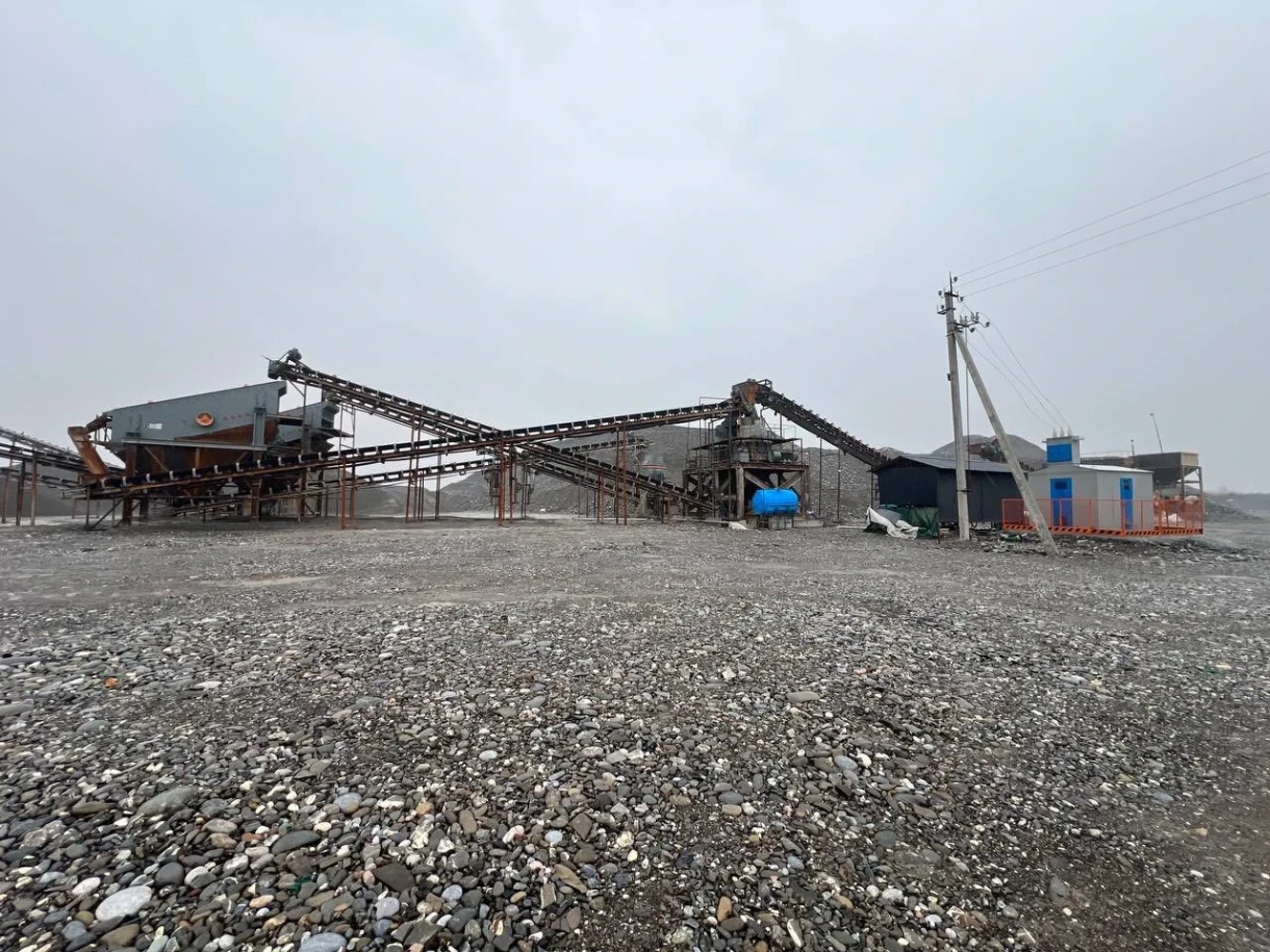 Камнедробильный завод Манас шаарында ишке кирет