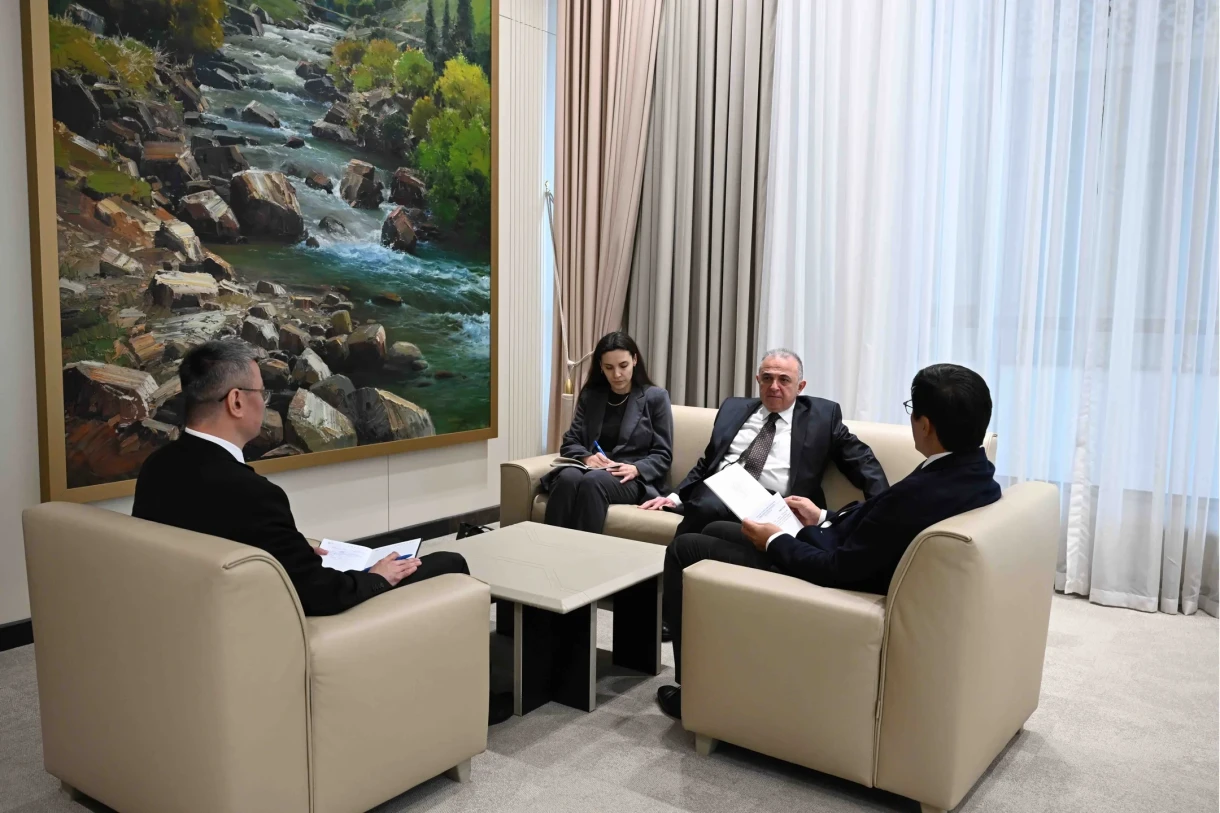 Байсалов Түркиянын элчиси менен саламаттык сактоо, маданият жана билим берүү боюнча кызматташуу маселесин талкуулады