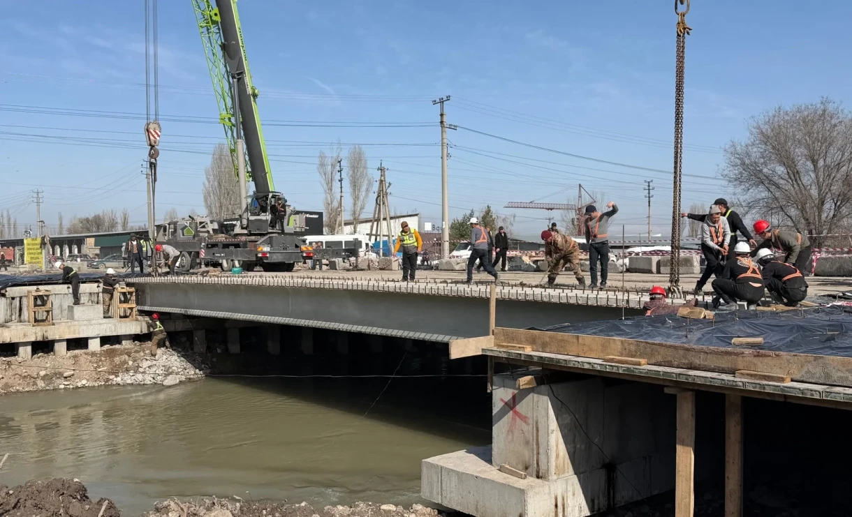 Лебединовка - ГЭС-5 трассасында жол курулушу жана ЛЭПти көчүрүү иштери уланууда