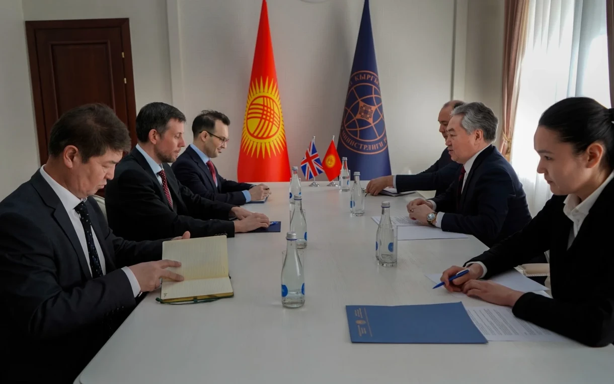 The Minister of Foreign Affairs of the Kyrgyz Republic discussed the implementation of agreements in London with the British Ambassador.