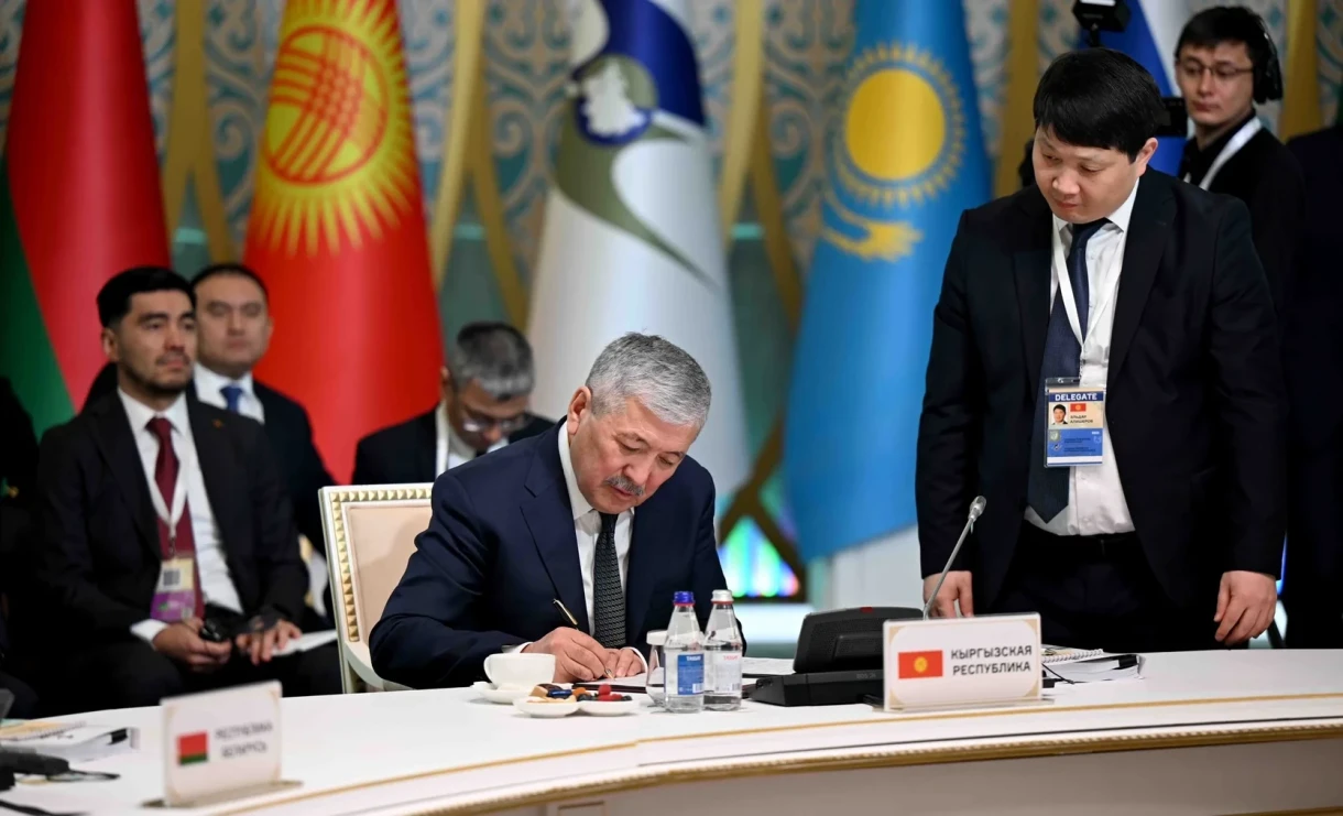 Завершилась рабочая поездка Касымалиева в Казахстан