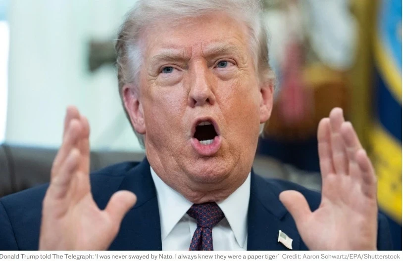 Дональд Трамп АКШнын НАТОдон чыгып кетүү мүмкүнчүлүгүн чын жүрөктөн карап жатат