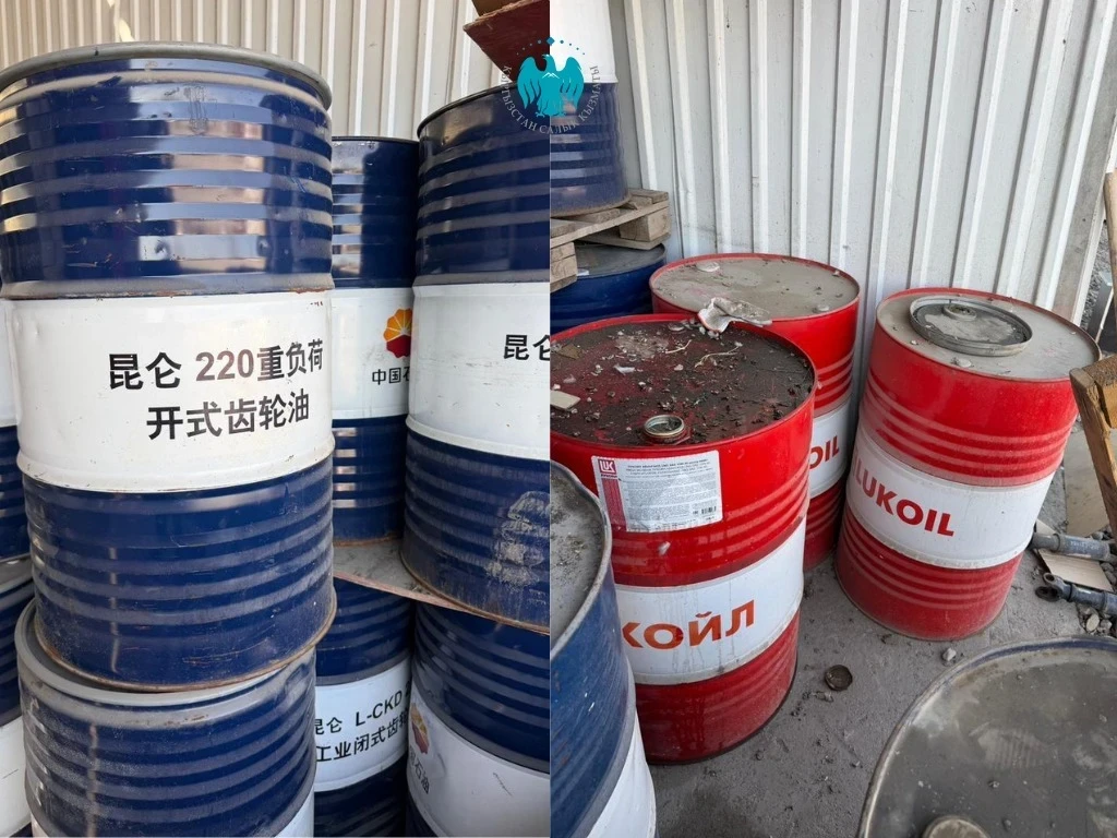 В Бишкеке пресечена факт незаконной продажи моторных масел