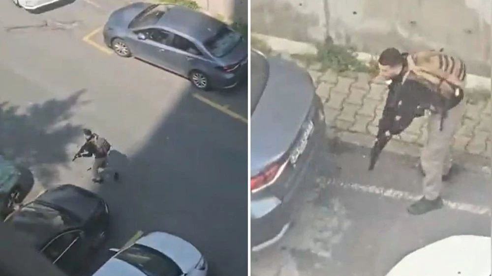 Үч куралчан эркек Стамбулдагы Израиль консулдугуна кол салды