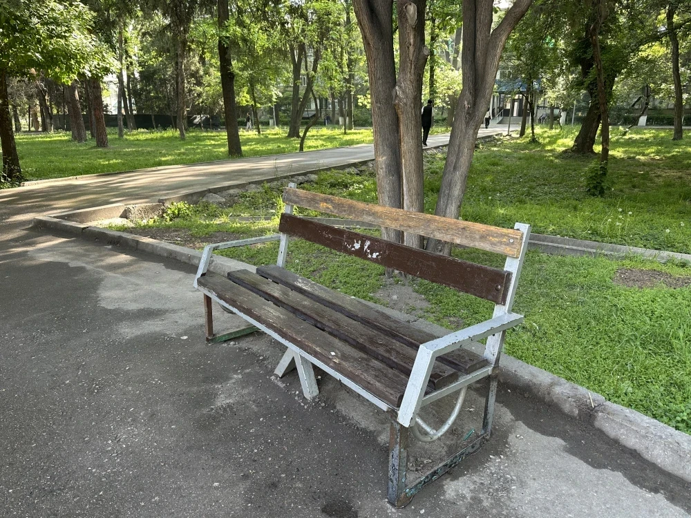 В Бишкеке начали реконструкцию сквера Тоголока Молдо. Видео