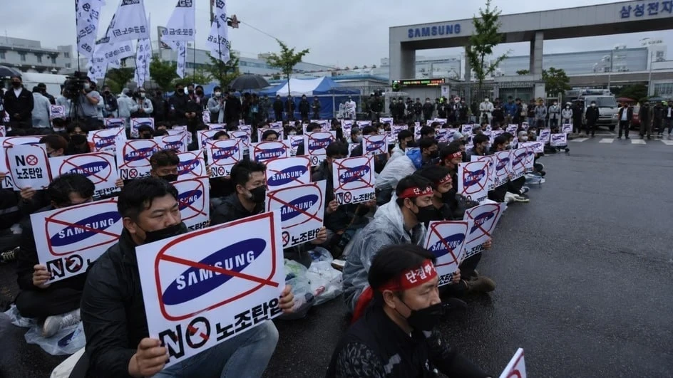 Забастовка на Samsung: под угрозой треть мирового производства чипов памяти
