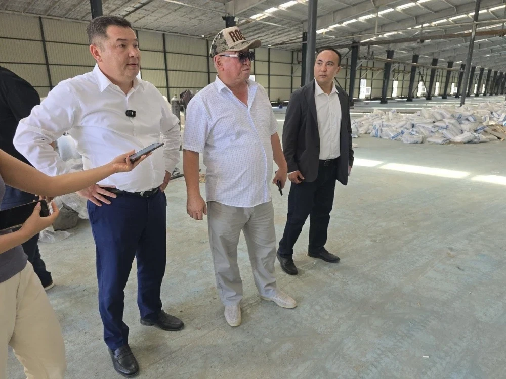 Под Токмоком строят крупнейший в СНГ текстильный комплекс